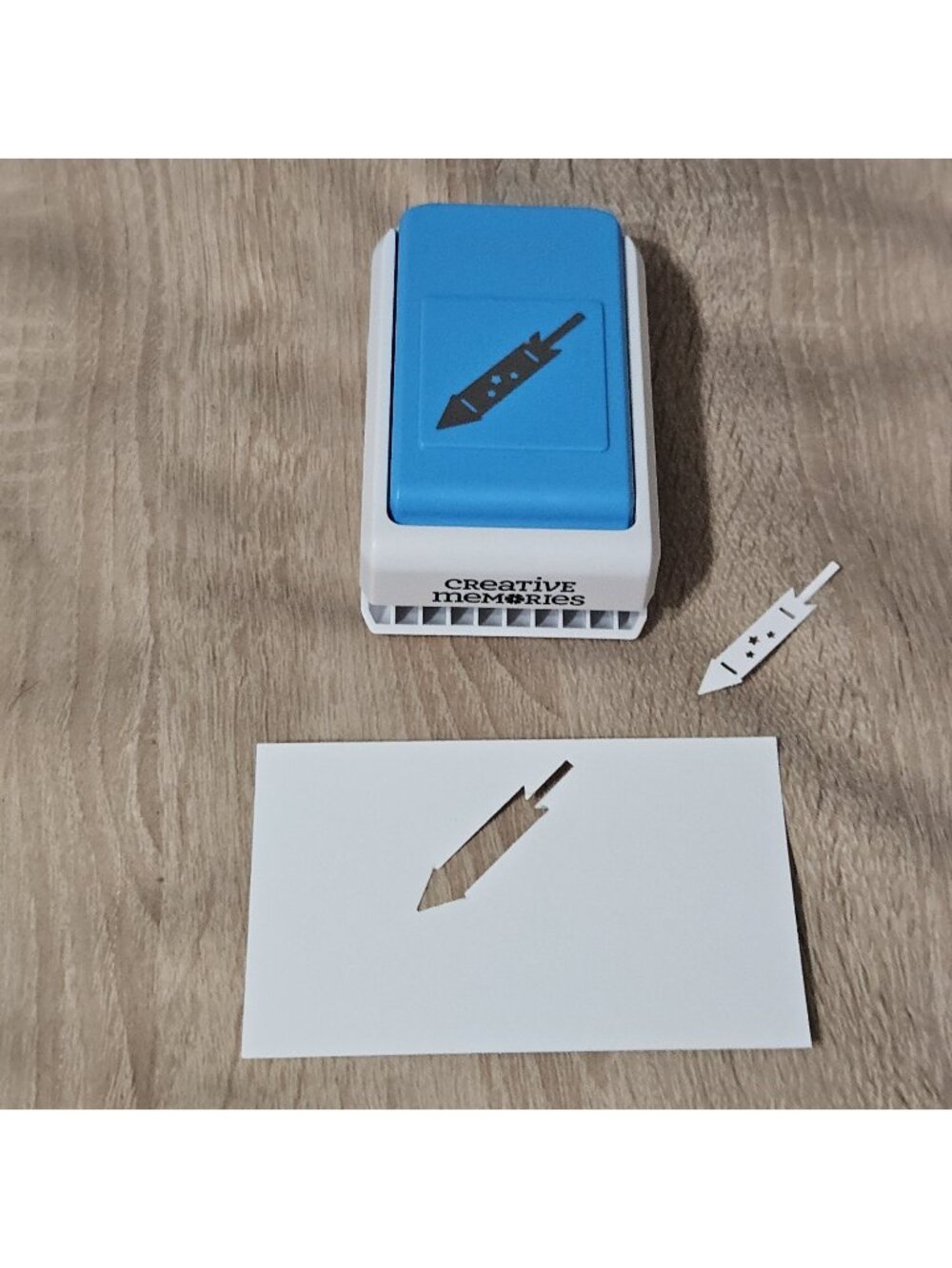 Creative Memories Fireworks Firecracker Standalone Paper Punch